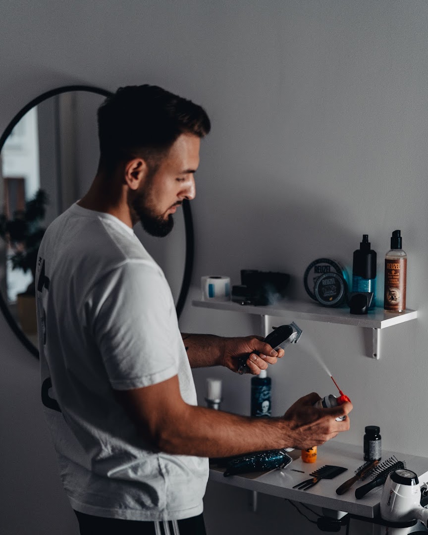 Barber przy pracy